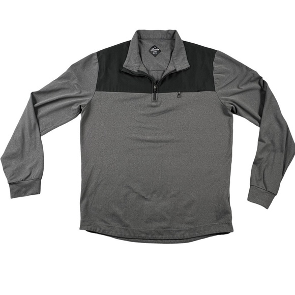 Bonobos Maide Mens Pullover Size Medium 1/4 Zip Long Sleeve Pocket - Picture 1 of 10